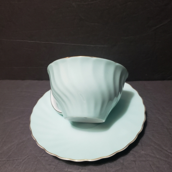 Vtg PORCELAIN TREASURES By *BETTY PLATNER* Swirl Teacup & Saucer Set REPLACEMENT - Picture 6 of 9